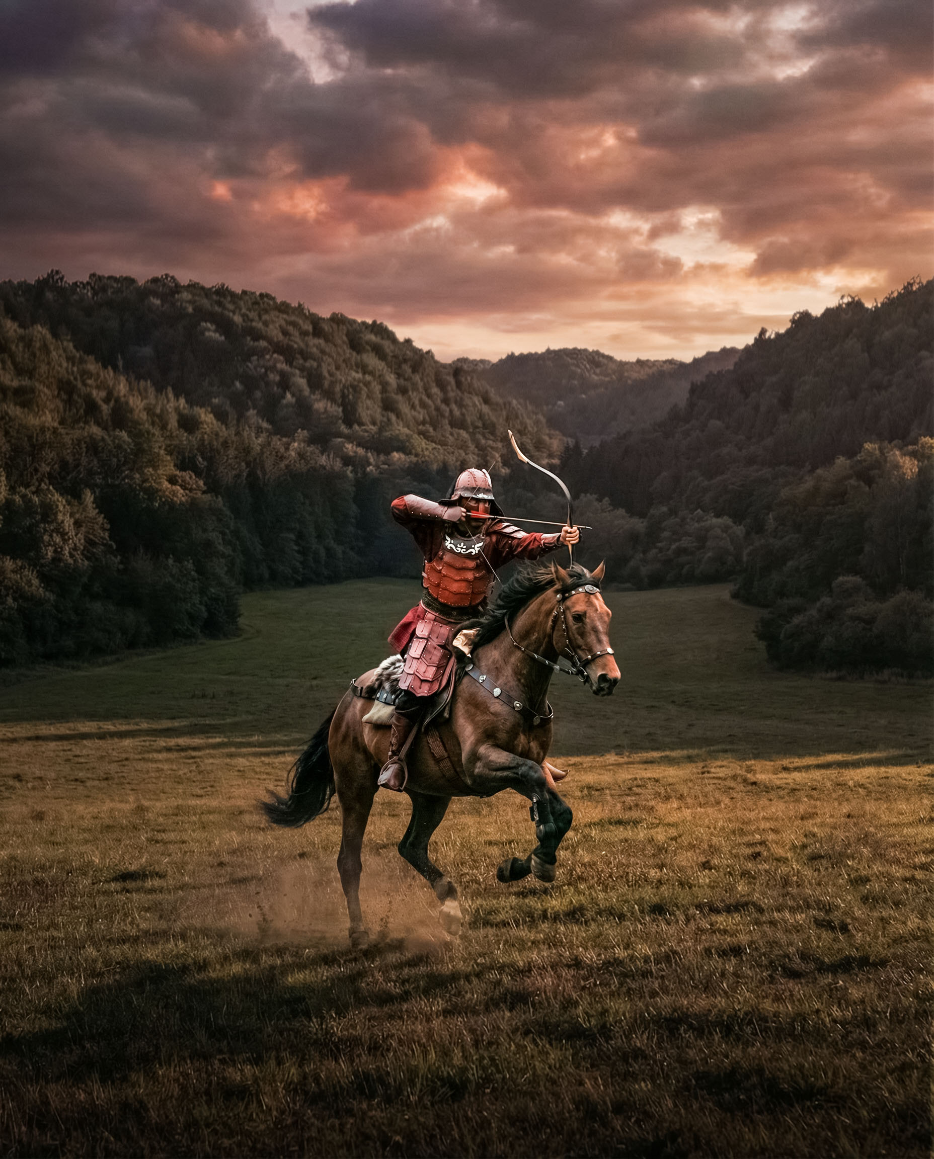 Lovasíjász verseny